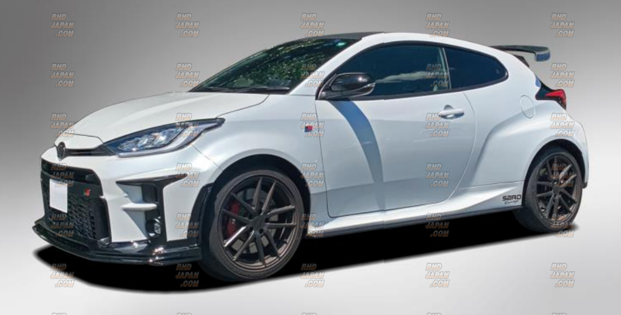 Sard LSR Carbon Wing Twill Weave Urethane Coating - GR Yaris